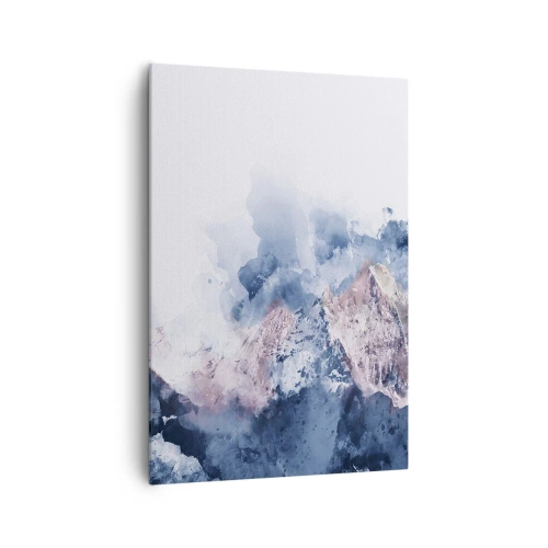 Canvastavla - Bild på duk - Det är toppen! - 70x100 cm