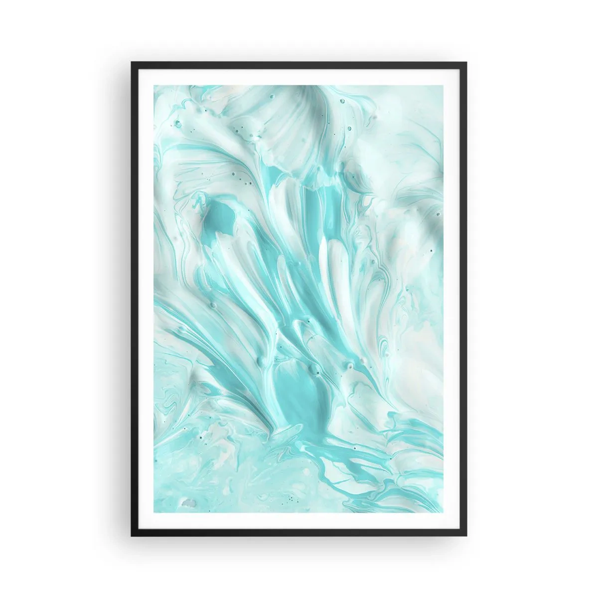 Affisch i svart ram - Alltid tillsammans - 70x100 cm