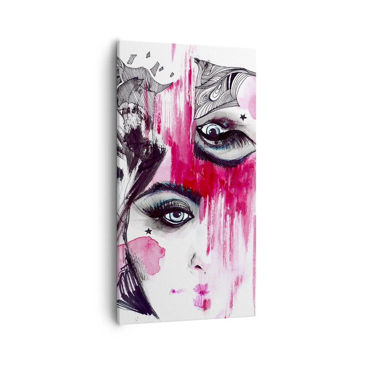 Canvastavla - Bild på duk - , - 55x100 cm