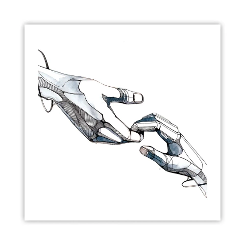 Affisch - God gest - 50x50 cm