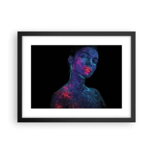 Affisch i svart ram - I sjärndammet - 40x30 cm