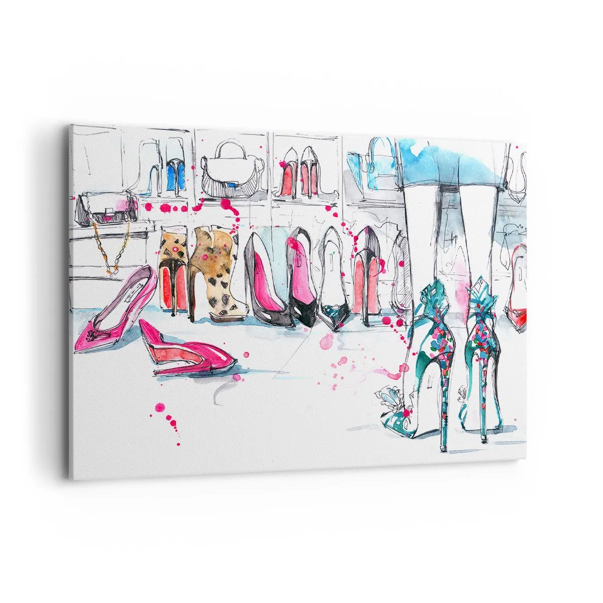 Canvastavla - Bild på duk - Sesam, öppna dig - 100x70 cm