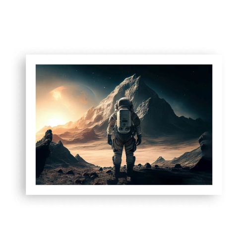 Affisch - En ny utmaning - 70x50 cm