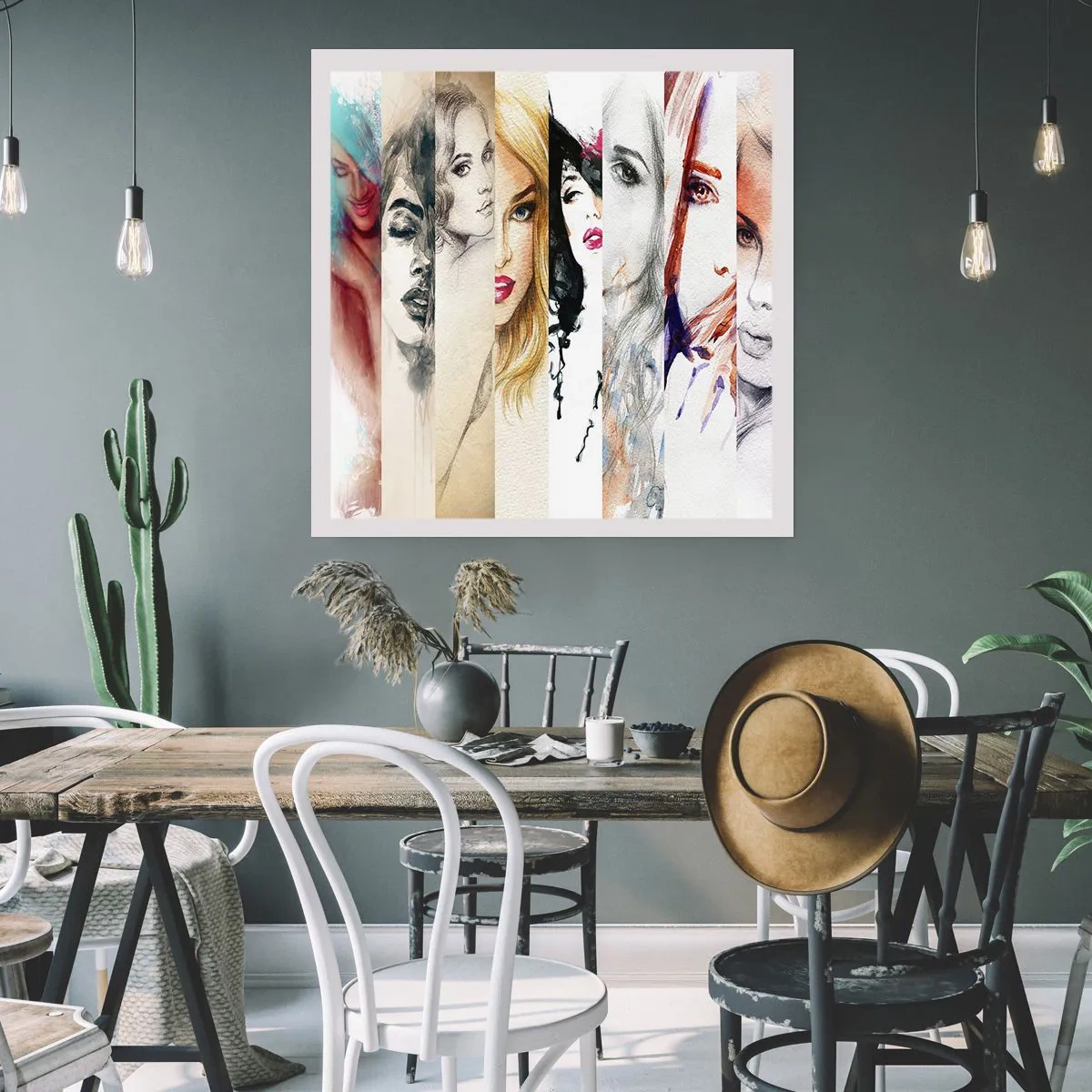 Affisch - Det är alltid DU - 50x50 cm