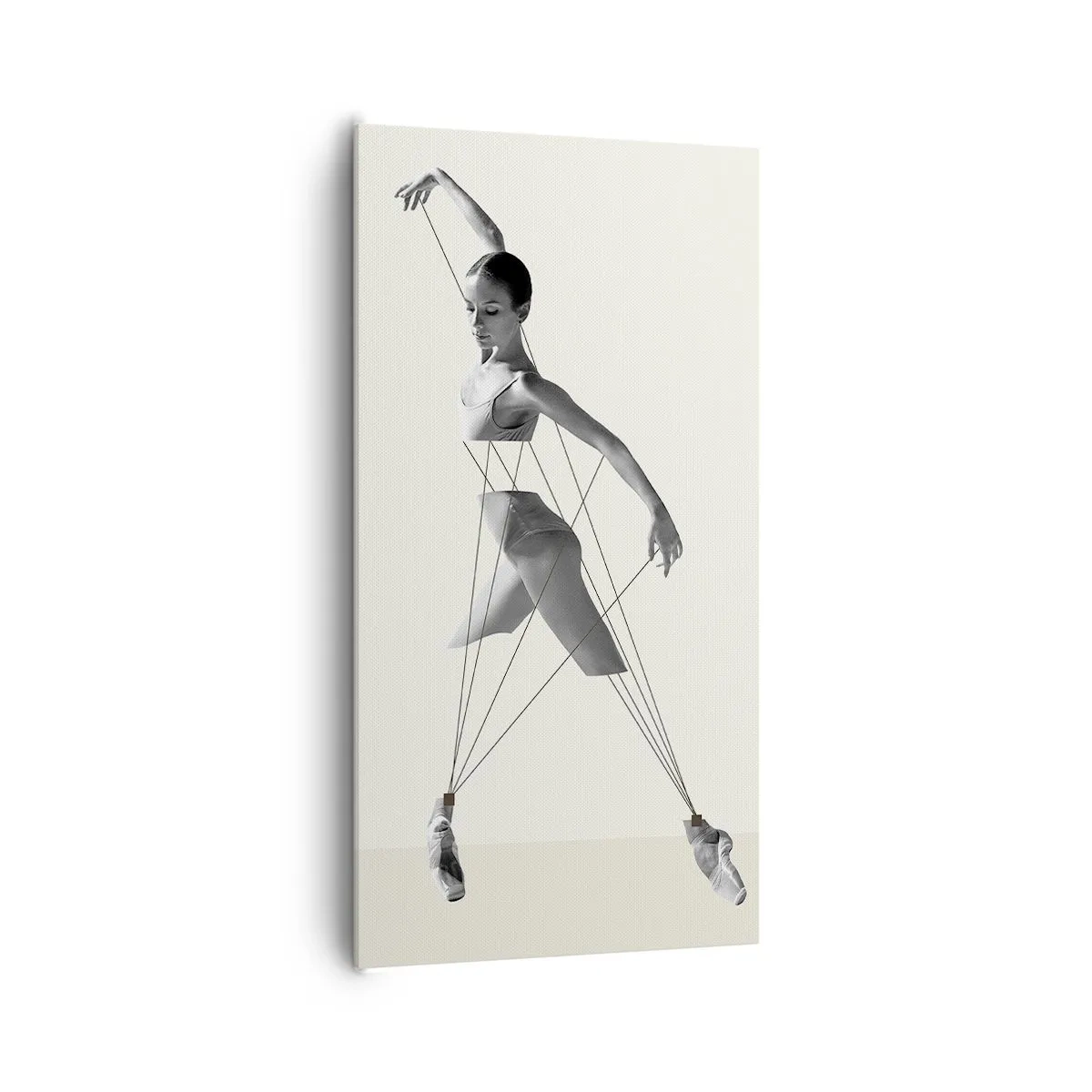 Canvastavla - Bild på duk - I världens teater - 65x120 cm