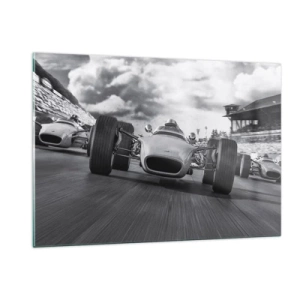 Glastavla - Bild på glas - Kraften finns! - 120x80 cm