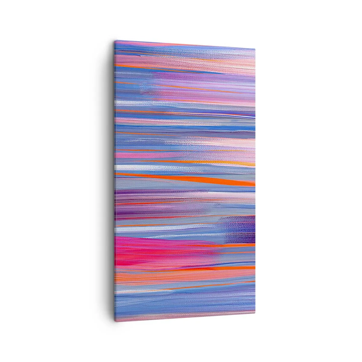 Canvastavla - Bild på duk - Uppstigning i regnbåge - 45x80 cm