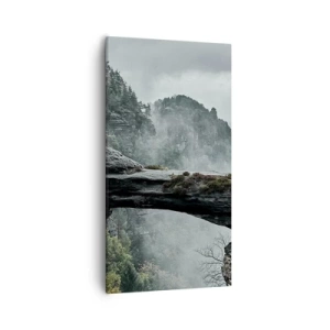 Canvastavla - Bild på duk - Äventyret är på väg att börja - 55x100 cm