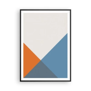 Affisch i svart ram - Under vinkel… - 70x100 cm