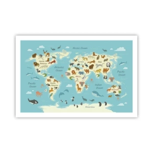 Affisch - Goda grannar - 91x61 cm