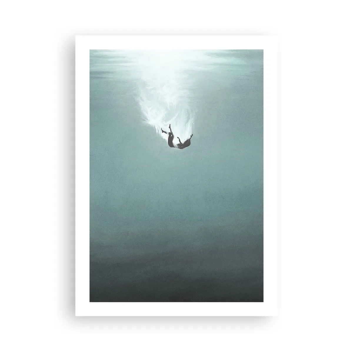 Affisch - I havets famn - 50x70 cm