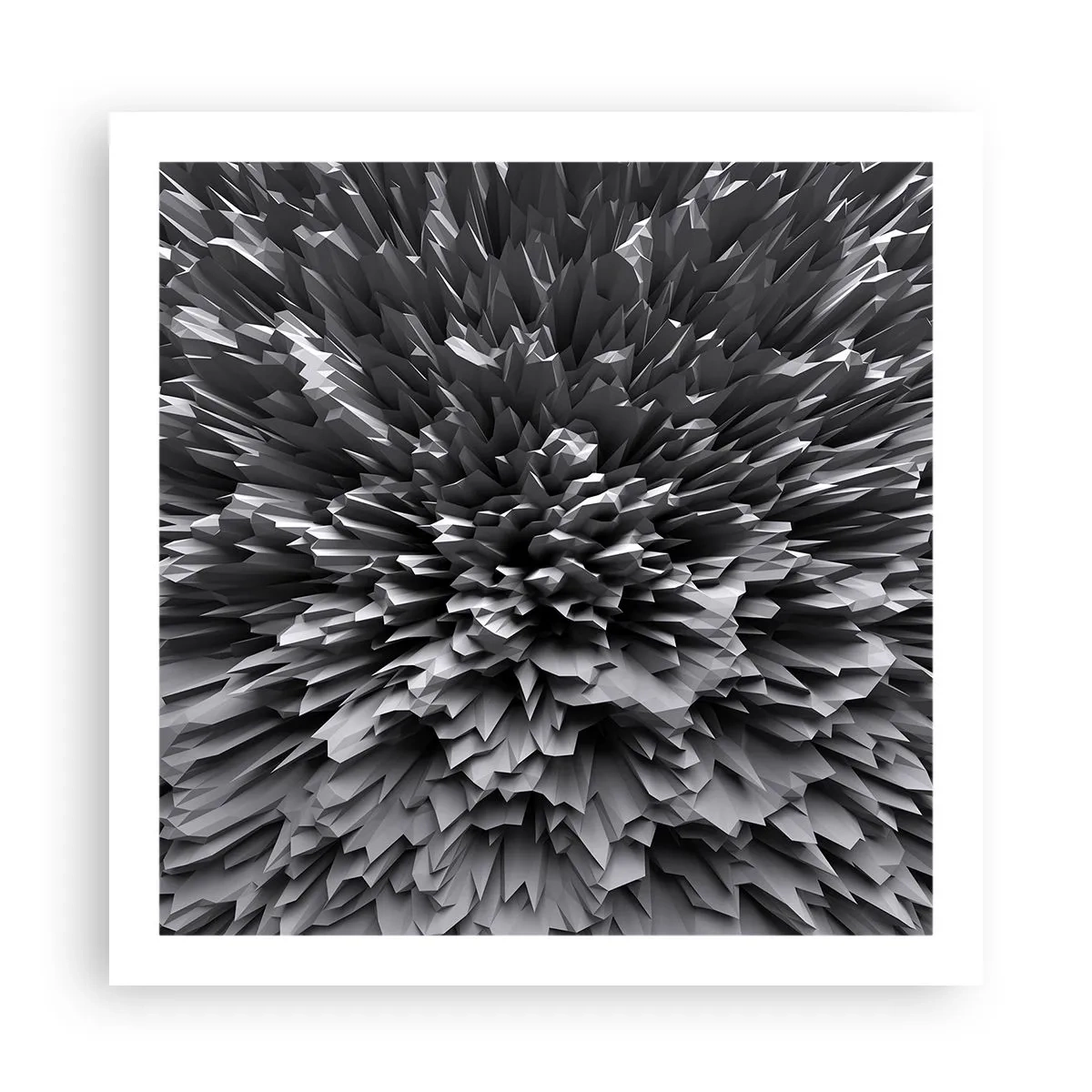 Affisch - Det kan inte bli vassare än så här - 60x60 cm