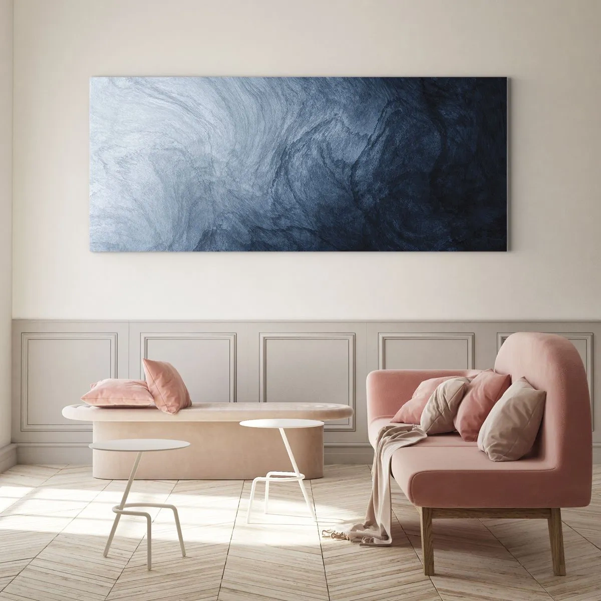 Glastavla - Bild på glas - Nå djupt in - 120x50 cm