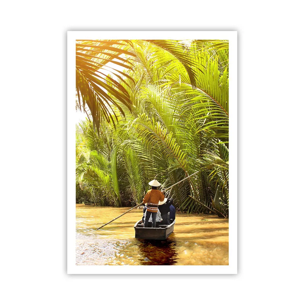 Affisch - Genom en palmravin - 70x100 cm