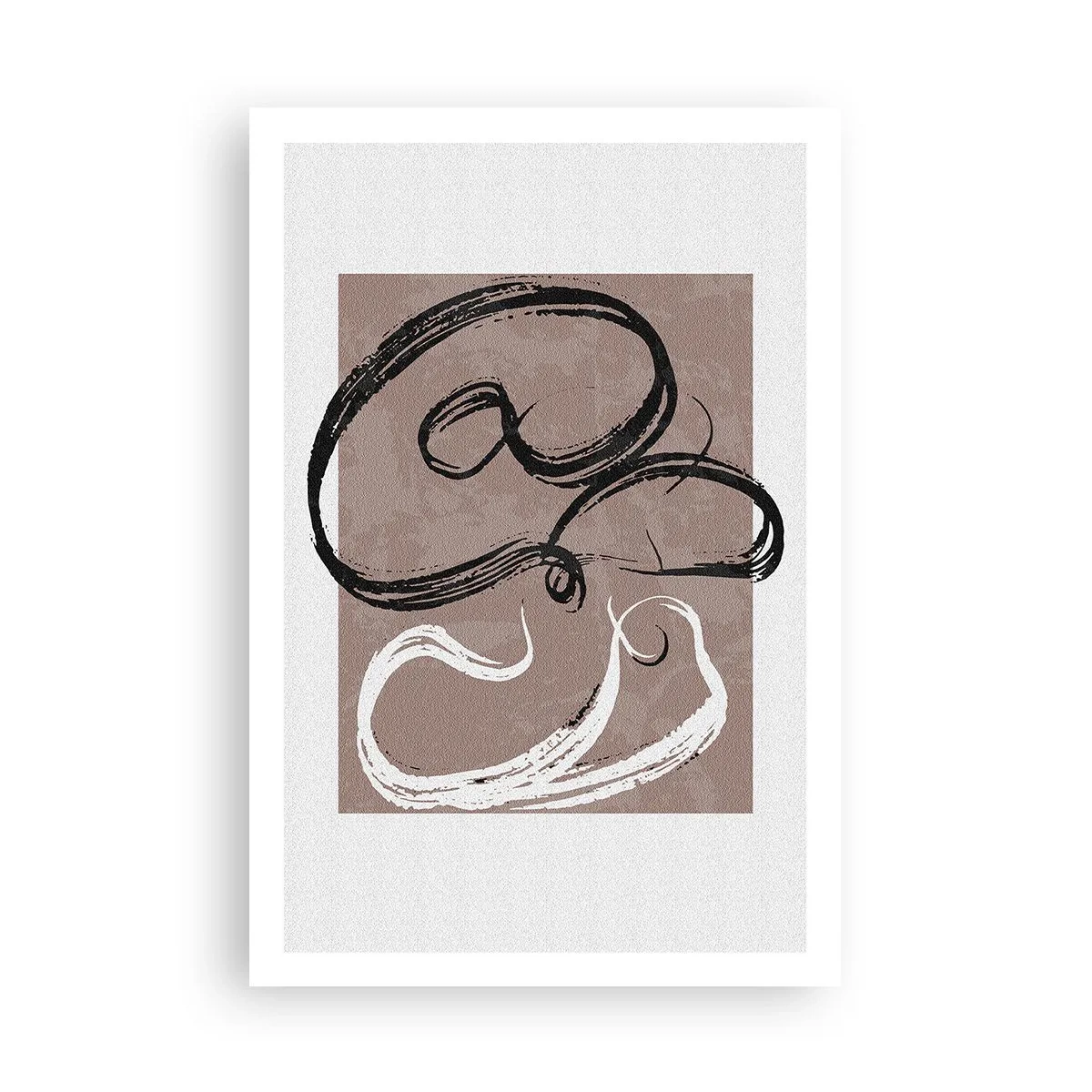 Affisch - Komposition - sökande efter fullständighet - 61x91 cm