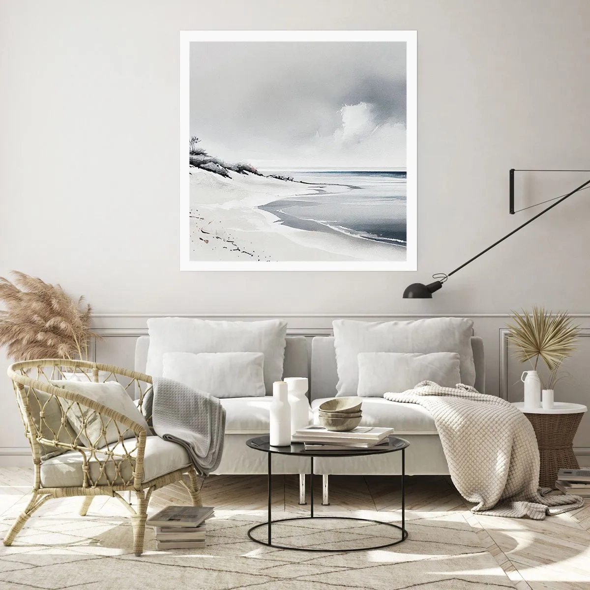 Affisch - Alltid tillsammans - 60x60 cm