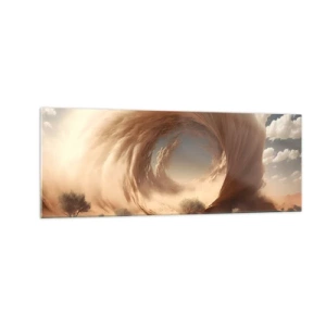 Glastavla - Bild på glas - Öppen portal - 140x50 cm