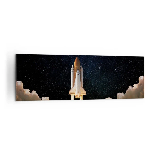 Canvastavla - Bild på duk - Ad astra! - 160x50 cm