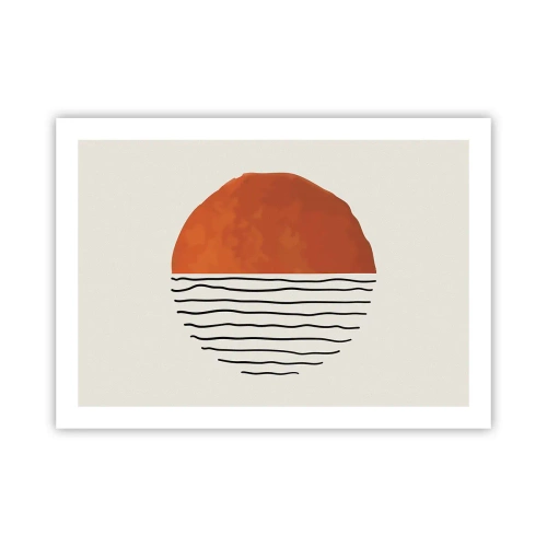 Affisch - I japansk stämning - 70x50 cm