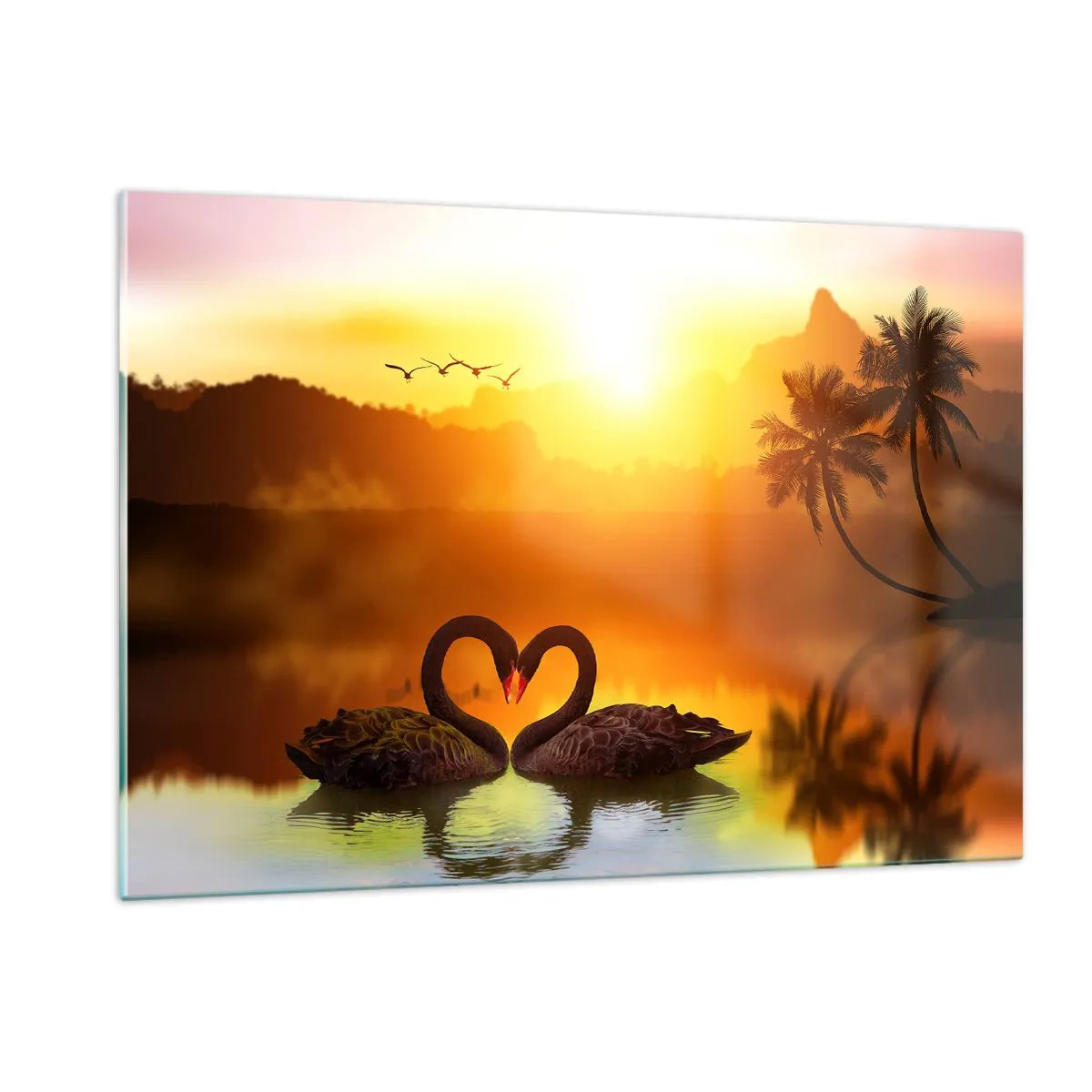 Glastavla - Bild på glas - Allt parat - 120x80 cm