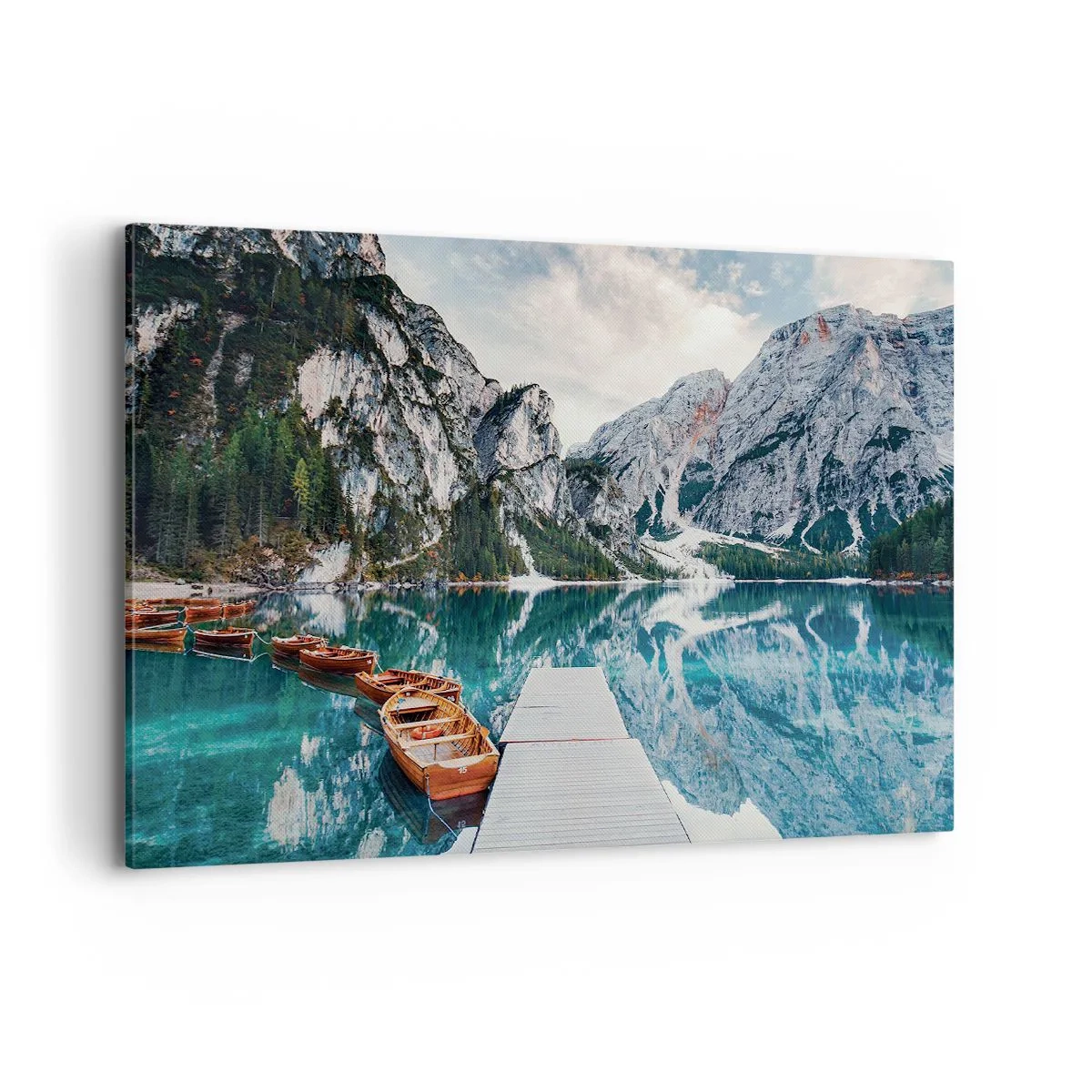 Canvastavla - Bild på duk - Vi visar dig skönhet - 120x80 cm