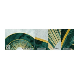 Provbit av fototapet Premium Sand - Ett annorlunda solsystem - Art déco, Modern, Abstraktion - 100x30 cm