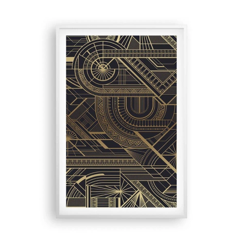 Affisch i vit ram - Koncept, idéer, planer - 61x91 cm