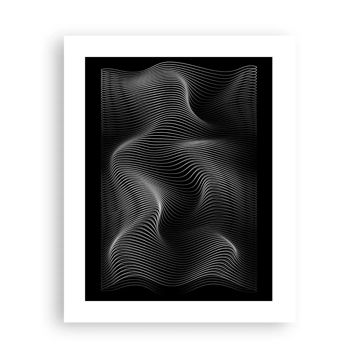 Affisch - Ljusets dans i rymden - 40x50 cm