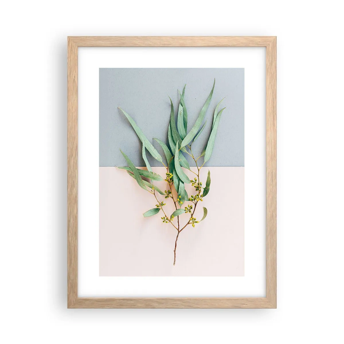 Affisch i ram av ljusek - Pastellens subtilitet - 30x40 cm