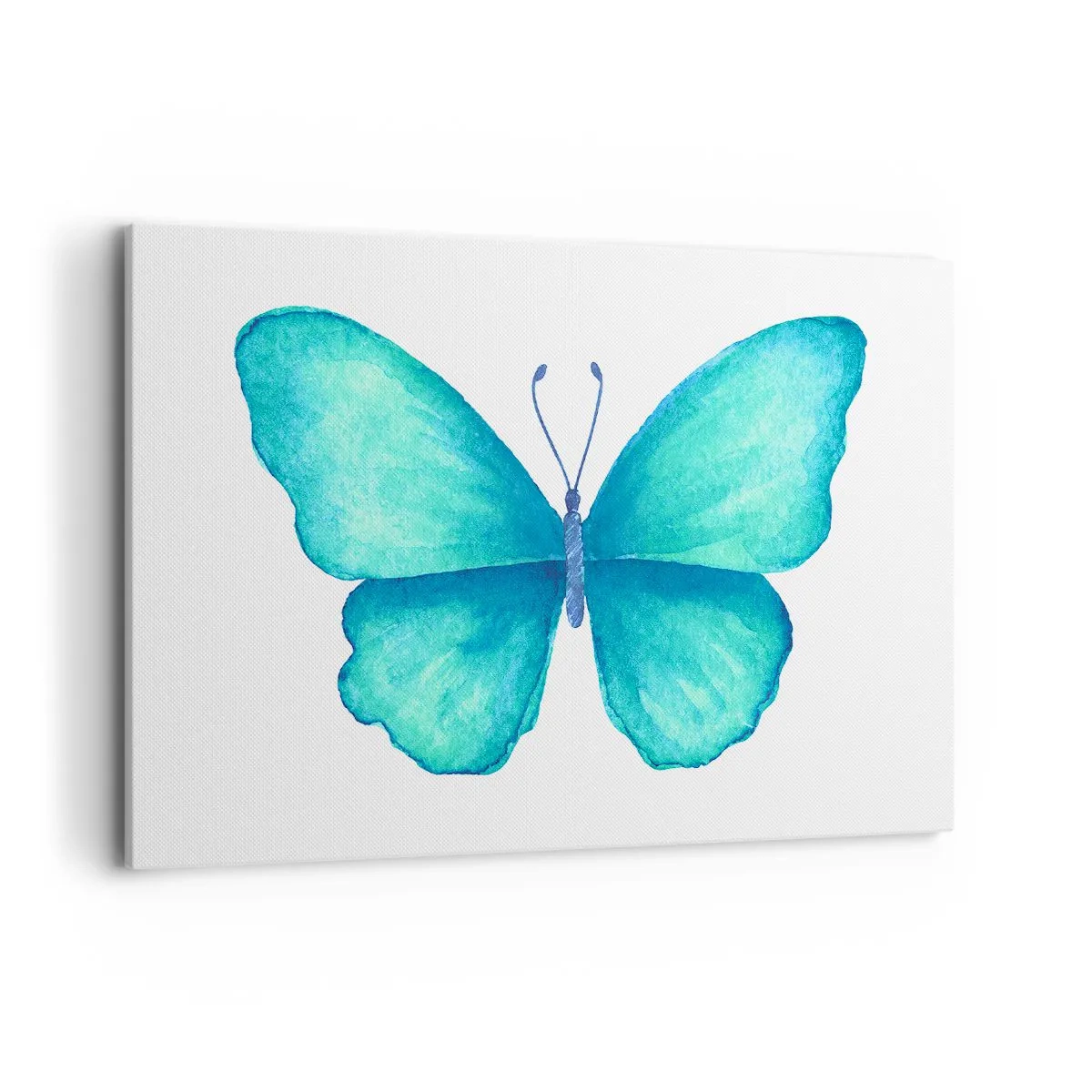Canvastavla - Bild på duk - Naturlig turkos - 100x70 cm