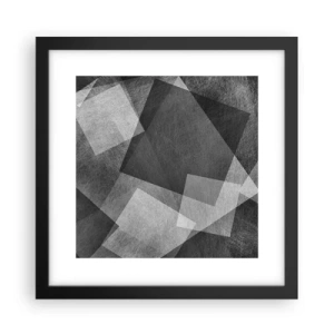 Affisch i svart ram - Den eviga symbolen för hållbarhet och ordning - 30x30 cm