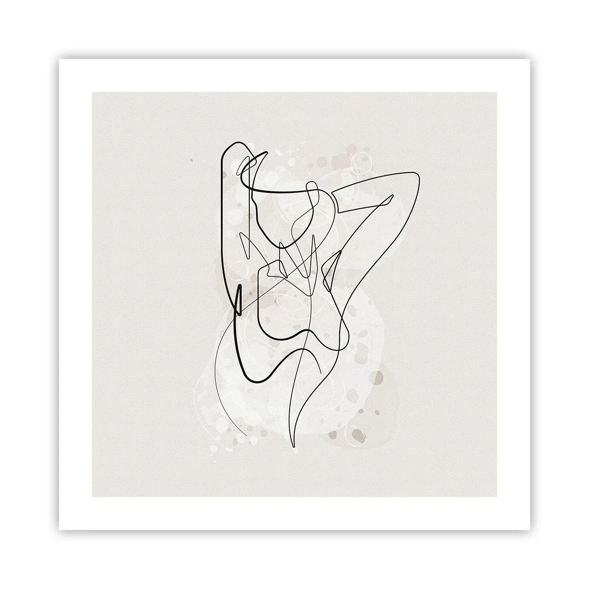 Affisch - Konsten att förföra - 50x50 cm