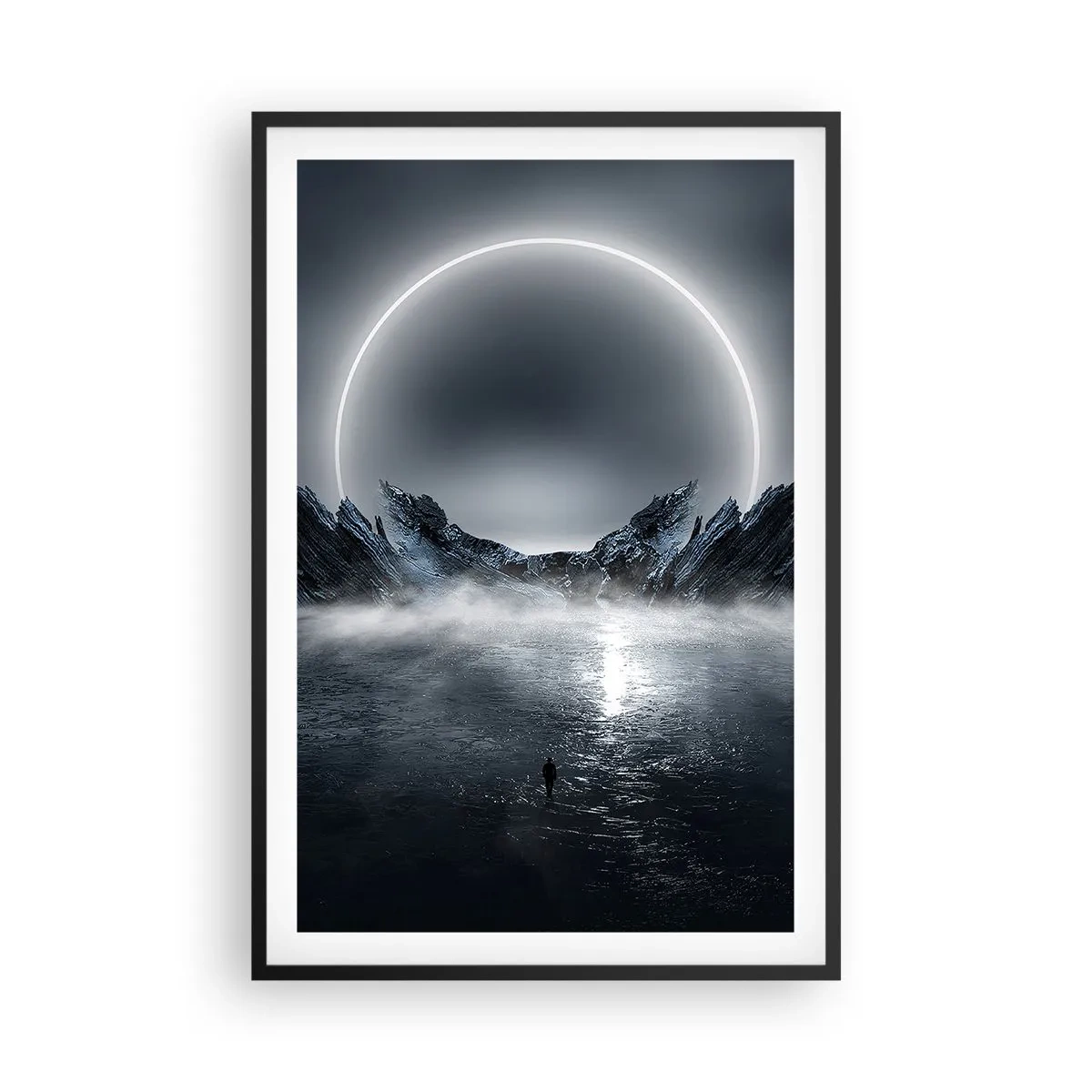 Affisch i svart ram - En berättelses final - 61x91 cm