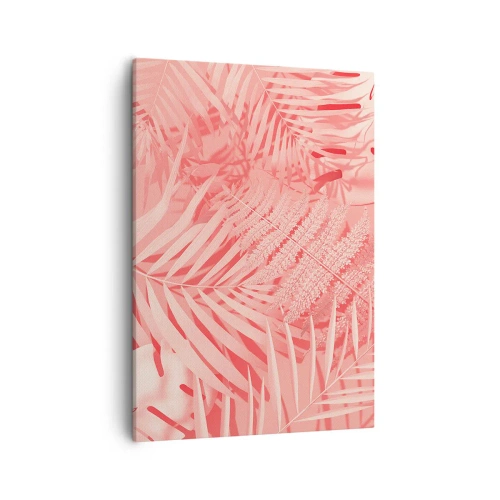 Canvastavla - Bild på duk - Rosa koncept - 50x70 cm