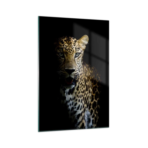 Glastavla - Bild på glas - Mörk skönhet - 70x100 cm