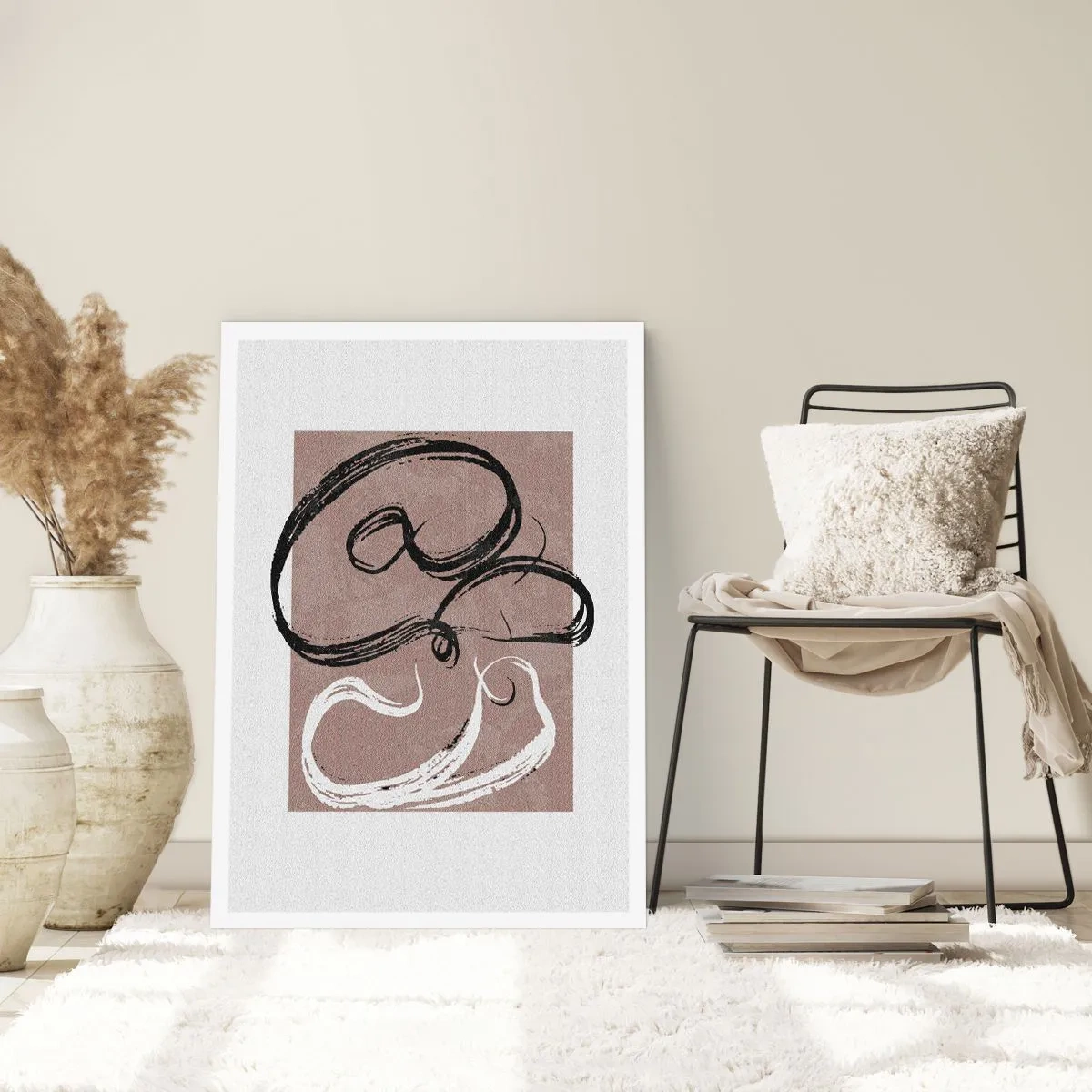 Affisch - Komposition - sökande efter fullständighet - 40x50 cm