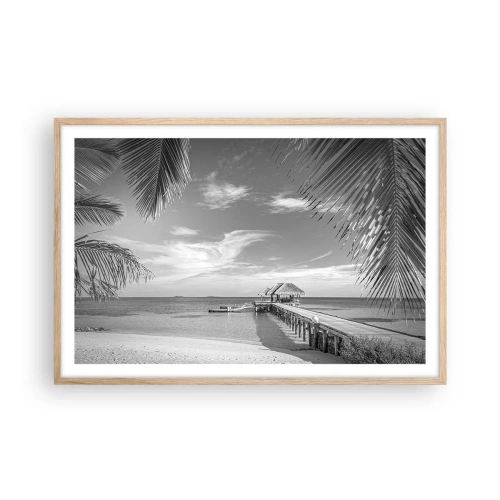 Affisch i ram av ljusek - Minne eller dröm? - 91x61 cm