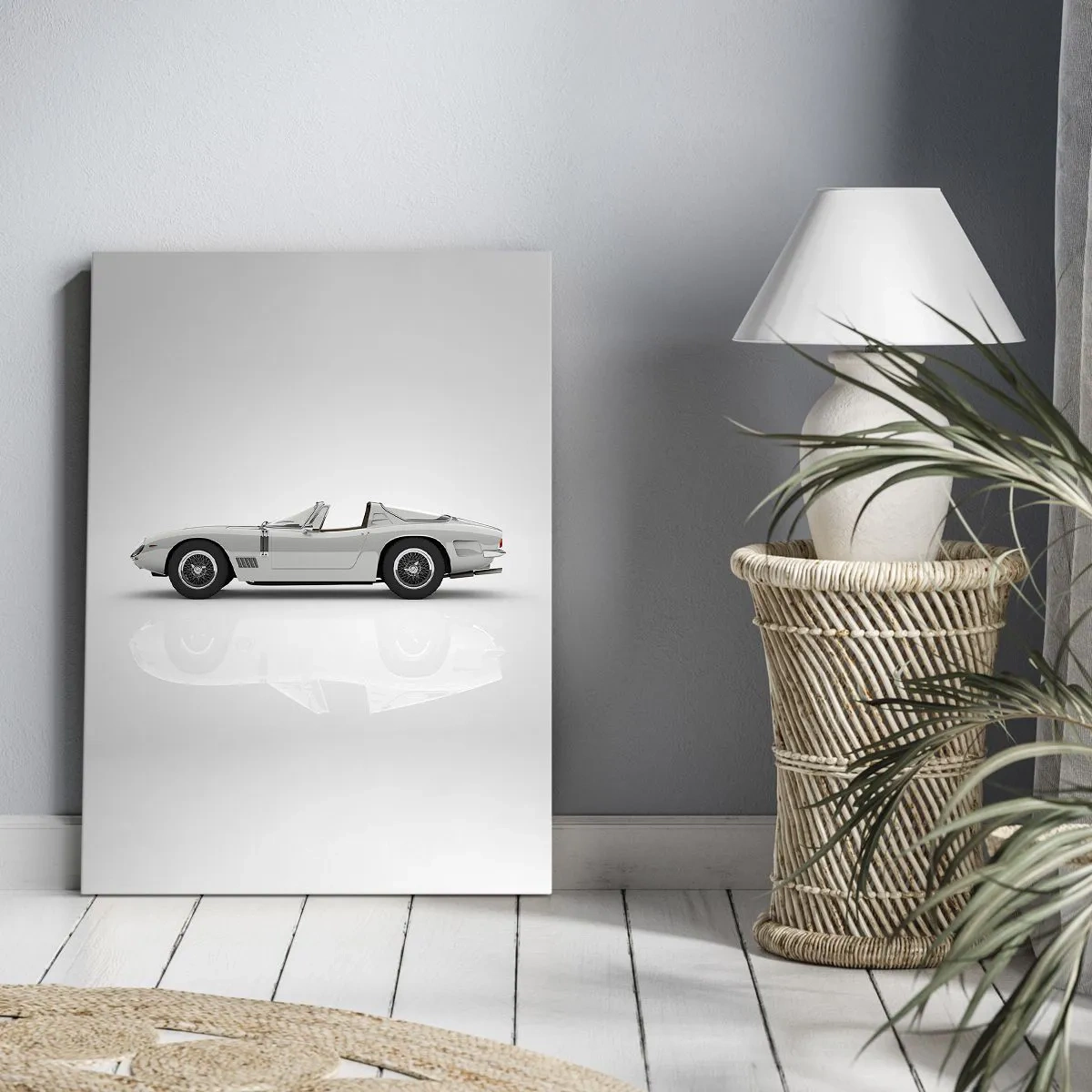 Canvastavla - Bild på duk - Ett löfte om lek - 80x120 cm