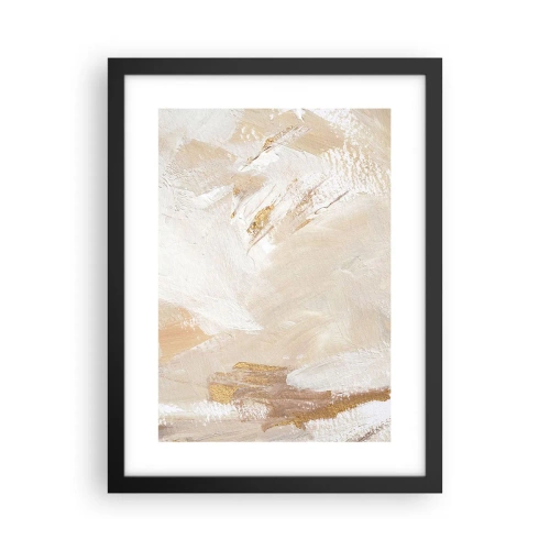 Affisch i svart ram - Pastellfärgad komposition - 30x40 cm