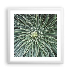 Affisch i vit ram - Stjärna föds - 40x40 cm