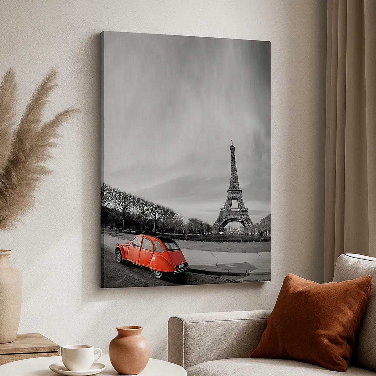 Canvastavla - Bild på duk - Mera parisianskt än själva Paris - 50x70 cm