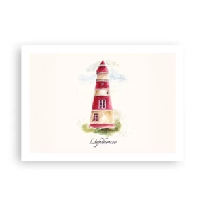 Affisch - Det är alltid något väder - 70x50 cm