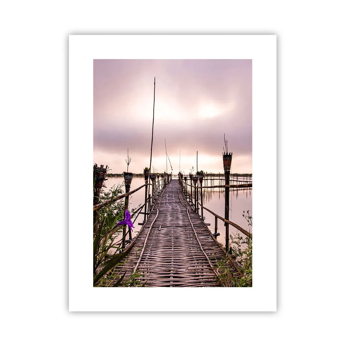 Affisch - Asiens lugn och tystnad - 30x40 cm