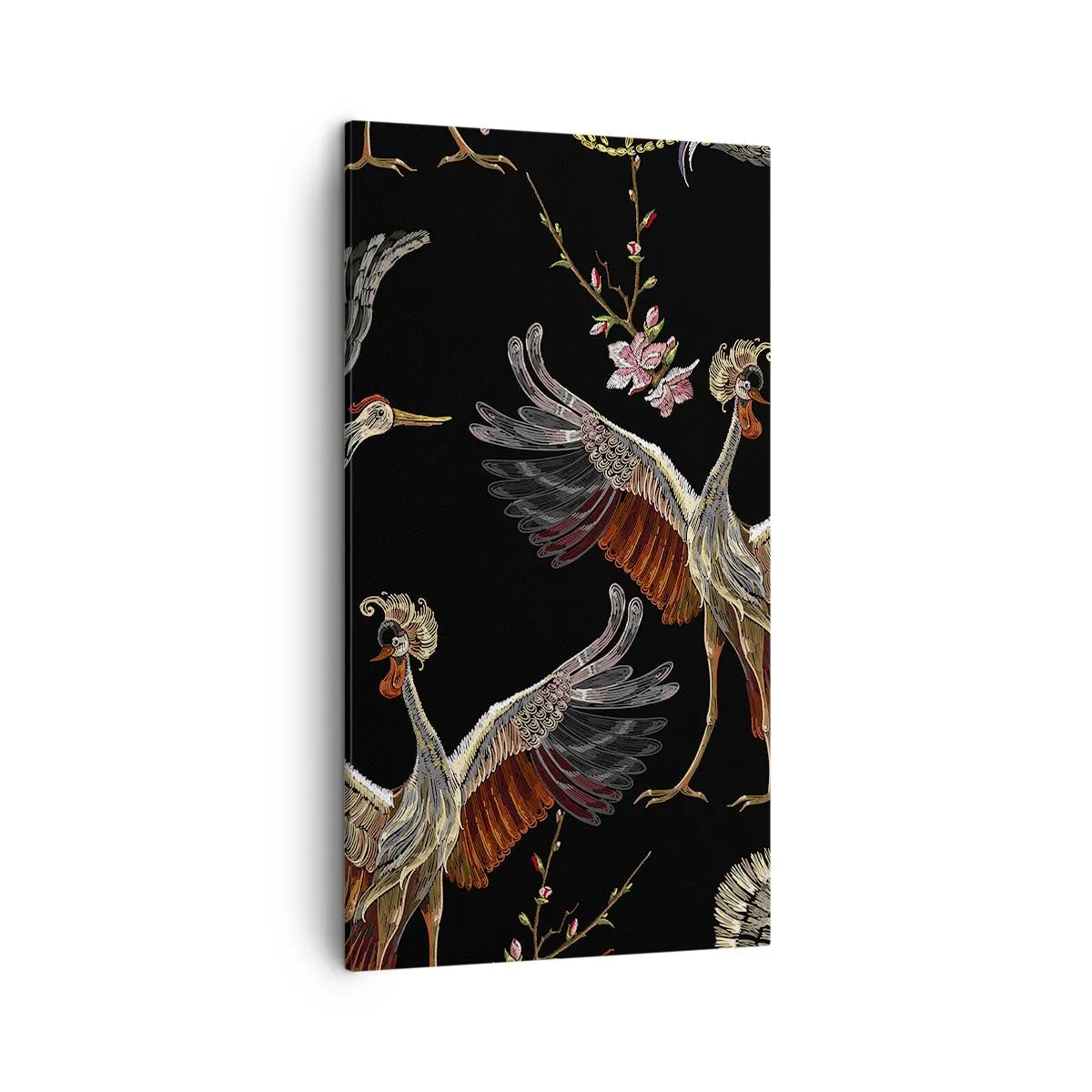 Canvastavla - Bild på duk - Sagofågel - 45x80 cm