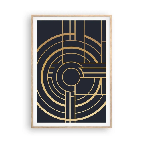 Affisch i ram av ljusek - Sakernas gång - 70x100 cm