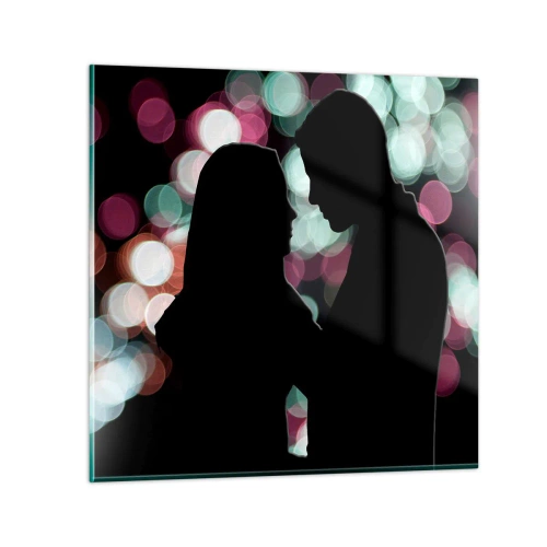 Glastavla - Bild på glas - Ja! - 50x50 cm