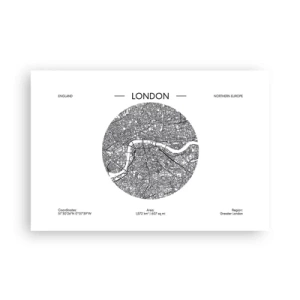Affisch - Londons anatomi - 91x61 cm