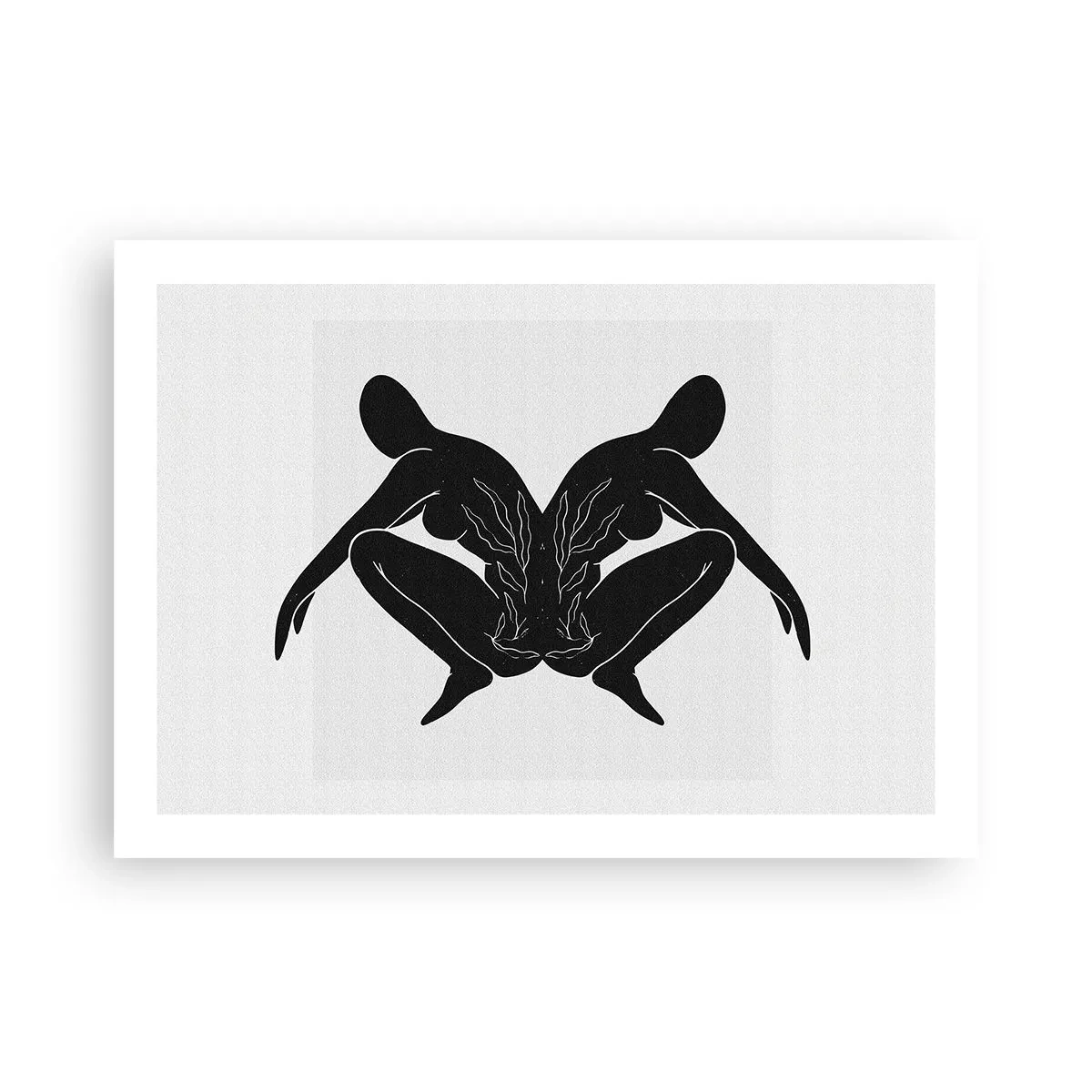 Affisch - En delad själ - 70x50 cm