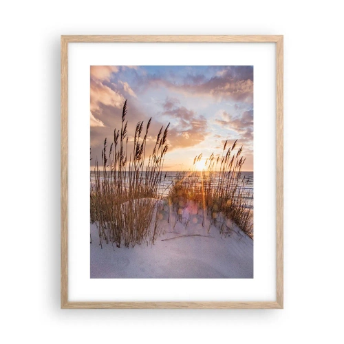 Affisch i ram av ljusek - Farväl till solen och vinden - 40x50 cm