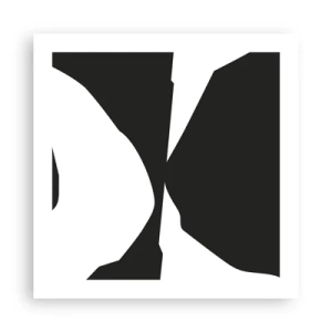 Affisch - Positiv-negativ - 50x50 cm